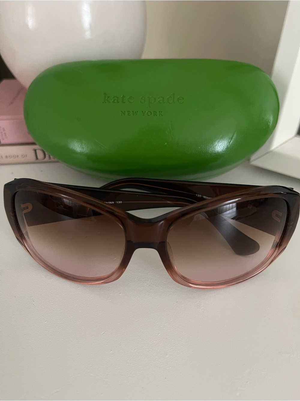 kate spade Brown/Tortoiseshell Gradient Sunglasses